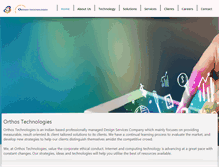 Tablet Screenshot of orthostech.com